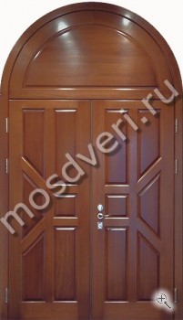 Арочная дверь из массива ВДА-1177 - купить от производителя Мосдвери Арочная дверь из массива ВДА-1177