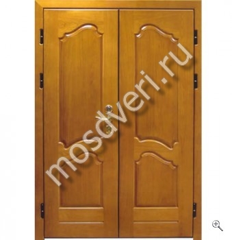 Элитная входная двустворчатая дверь с филенчатый МДФ с 2х сторон - купить от производителя Мосдвери Элитная входная двустворчатая дверь с филенчатый МДФ с 2х сторон